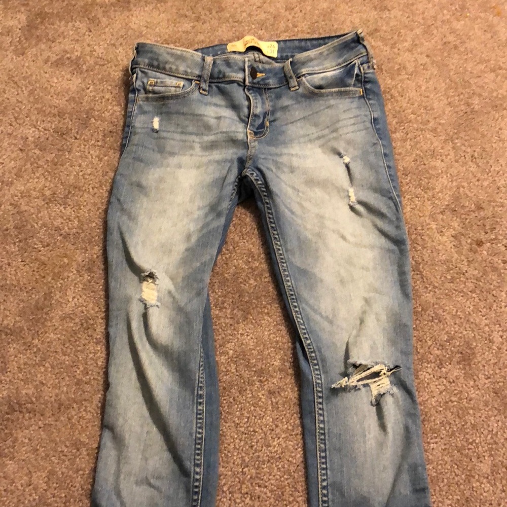 Hollister skinny jeans size 0